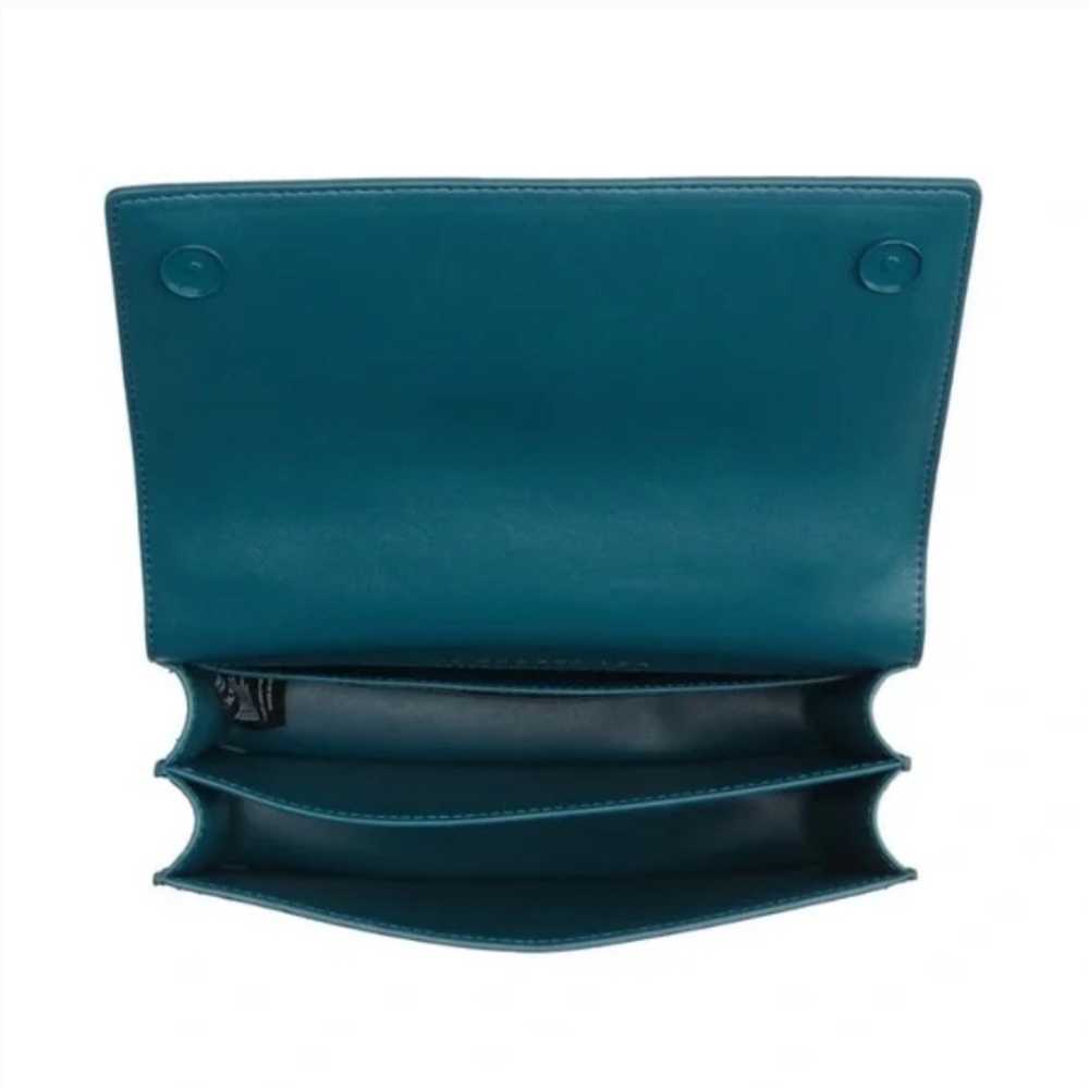 Kurt Geiger London Shoreditch Crossbody Bag Teal - Picture 6 of 10